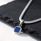 PENDRA Cuban Stone Chain Necklace