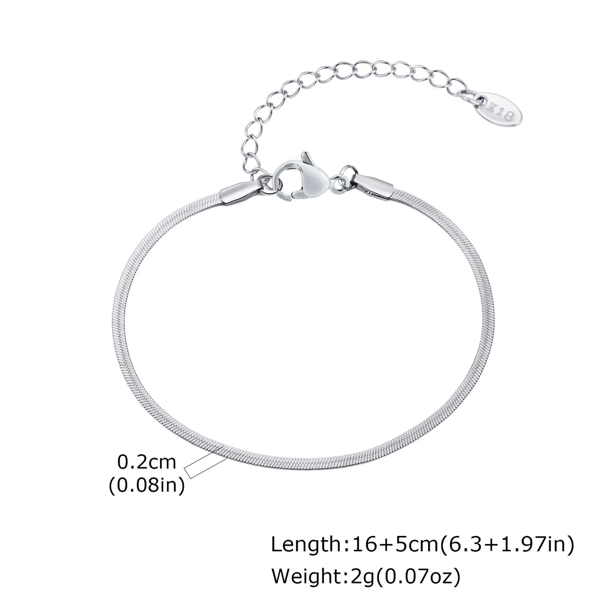PENDRA Snake Flat Bracelet