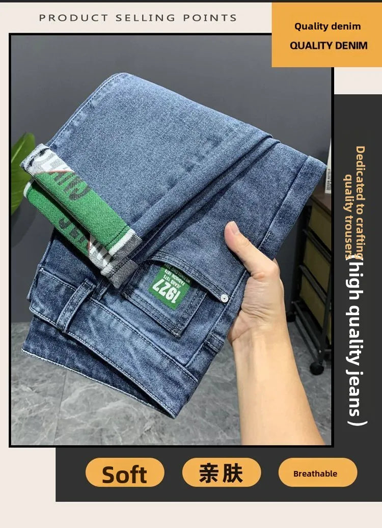 PENDRA Brand Blue Straight Jeans