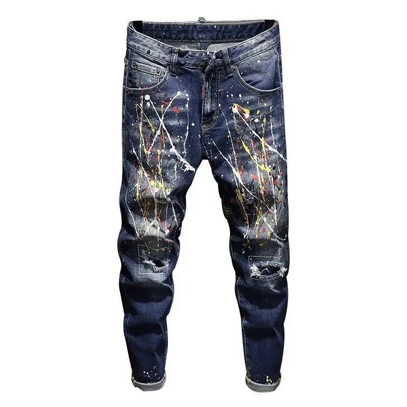PENDRA Slim Pencil Hole Pants