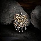 PENDRA Bear Claw Norse Necklace
