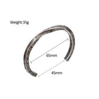 PENDRA Mobius Stainless Steel Opening Bracelet