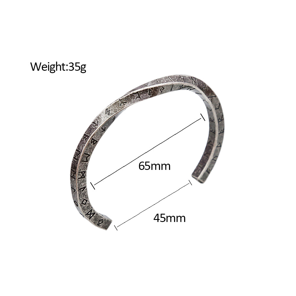 PENDRA Mobius Stainless Steel Opening Bracelet