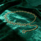 PENDRA Celesina Gold Luxury Waist Chain Belt