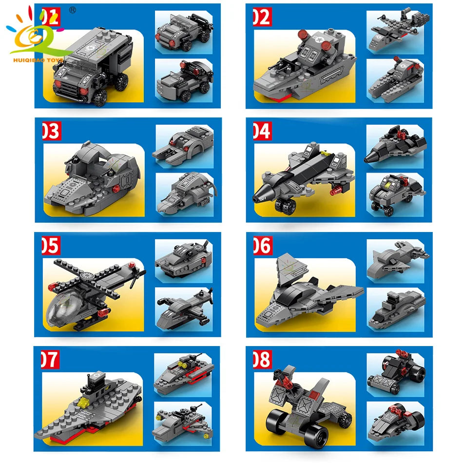 PENDRA Military Attack Fighter Building Set