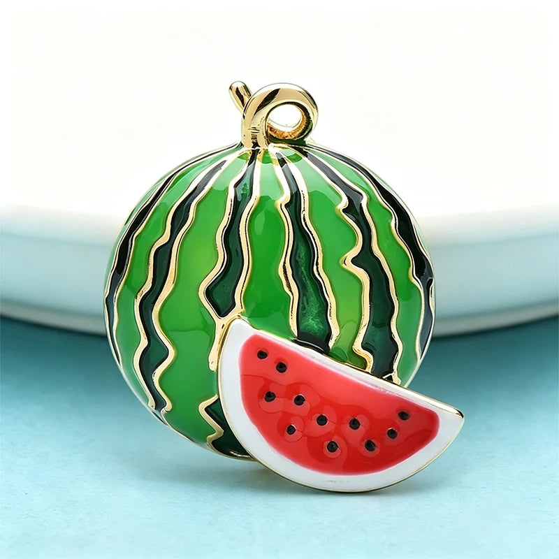 PENDRA Watermelia Cute Watermelon Brooch