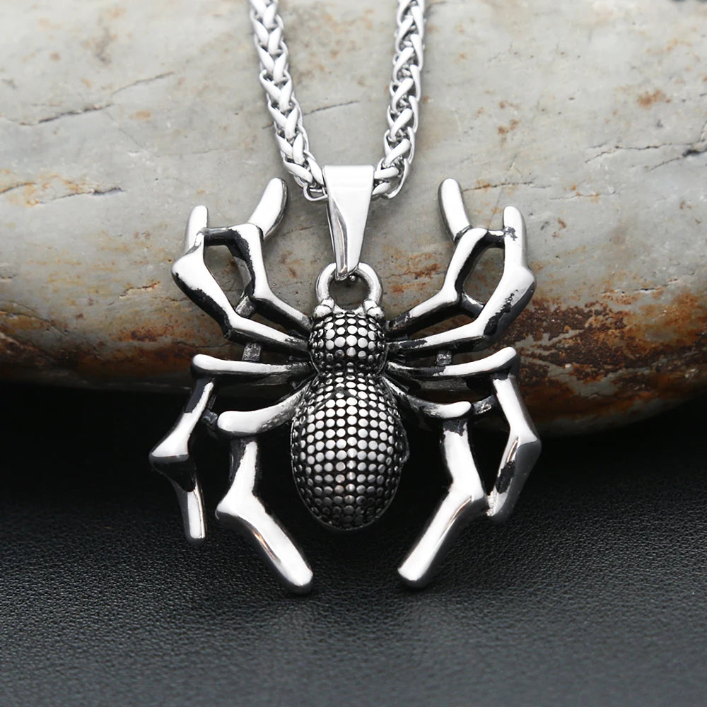 PENDRA Spiderforge Stainless Steel Spider Pendant