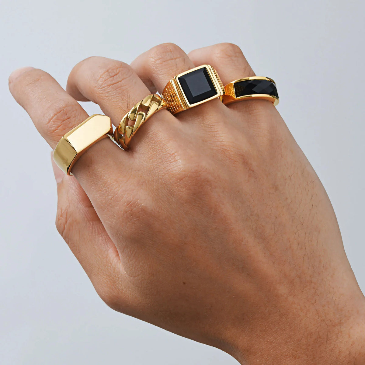 PENDRA Everyday Gold-Plated Ring
