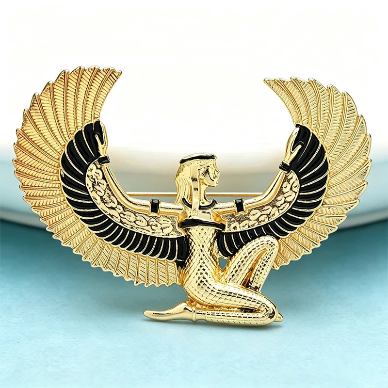 PENDRA Wulli&baby Large Egypt Fairy Brooch