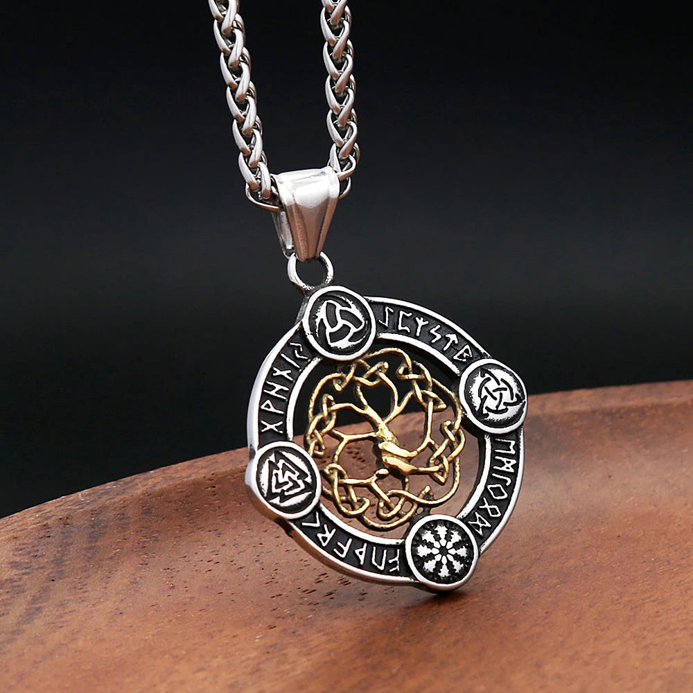 PENDRA Arboris Vintage Viking Tree of Life Necklace
