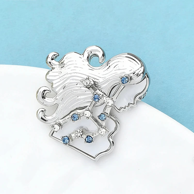 PENDRA Designer Constellations Virgo Brooch