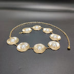 PENDRA Celesarae Pearl Chain Elegant Belt