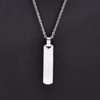 2pcs Vertical Layer Necklaces for Men Boys,Wateproof Stainless Steel Cuban Chain Collar,Stylish Men's Sweater Chain