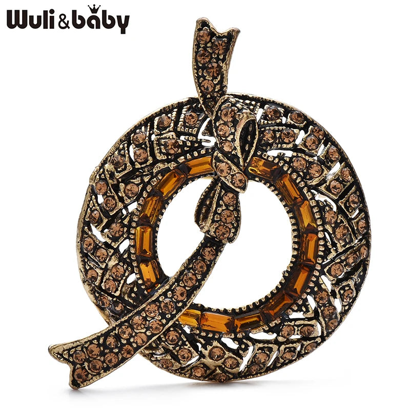 PENDRA Virelle Rhinestone Brooch