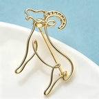 PENDRA Lovely Goat Brooch