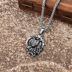 PENDRA Wolf Norse Punk Necklace
