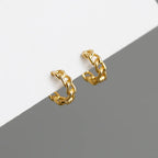 PENDRA Hoop Sterling Silver 4 Earrings