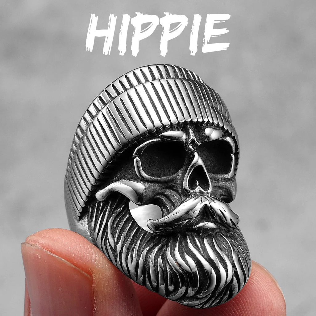 PENDRA Big Beard Hippie Ring