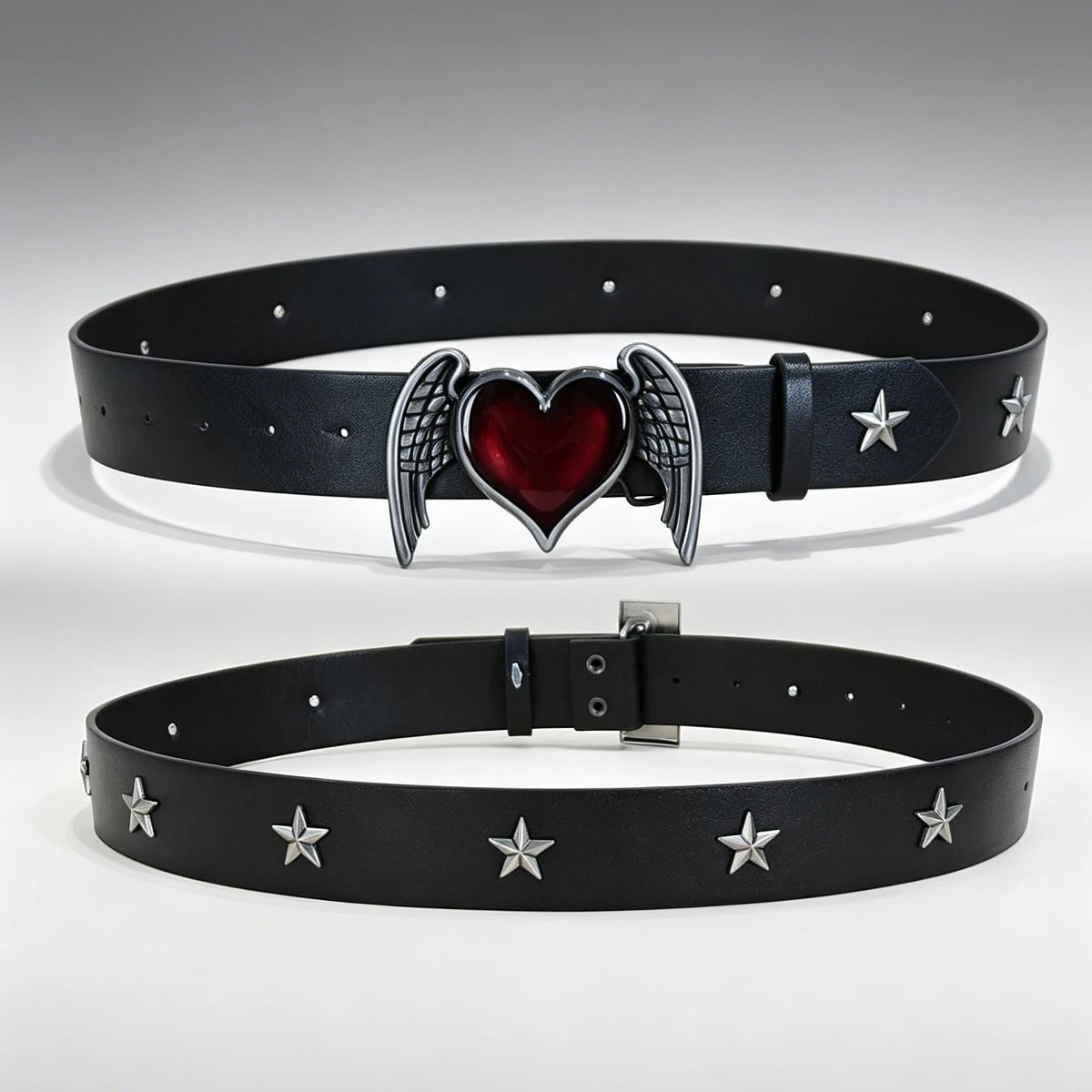 PENDRA Jadeine Skull Gothic Belt