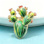 PENDRA Cactara Charming Cactus Brooch