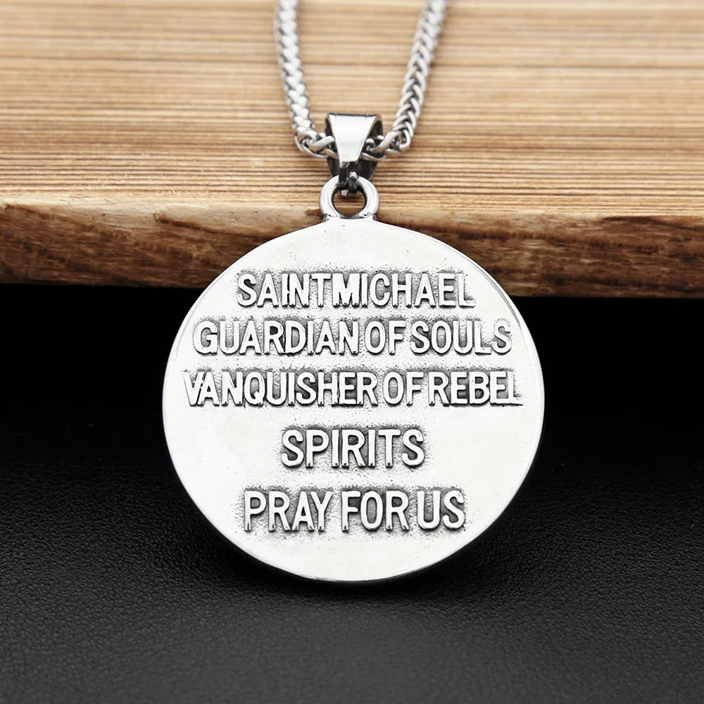 PENDRA Michael Archangel Pendant Necklace