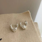 PENDRA Water Sterling Silver 2 Earrings