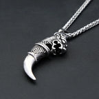PENDRA Wolfthorn Stainless Steel Wolf Tooth Pendant