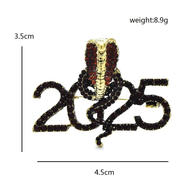 PENDRA Vintage Snake Brooch