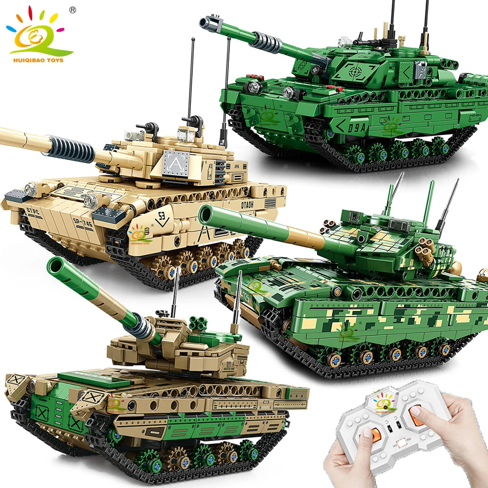 PENDRA RC Military Remote-Control Building Set