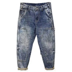 PENDRA Heavy Brand Tooling Jeans