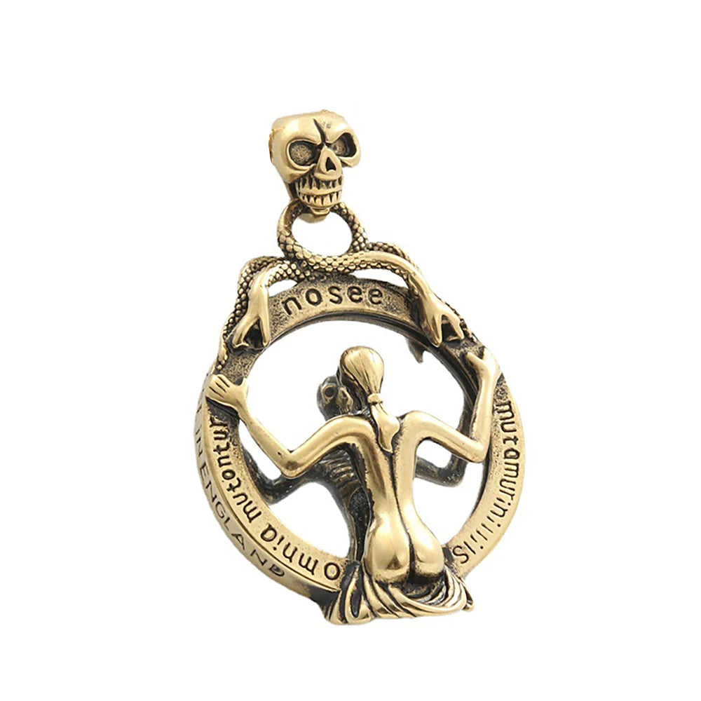 PENDRA Magicmirror Gothic Stainless Steel Pendant
