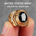 PENDRA Rhinestone Steel Ring