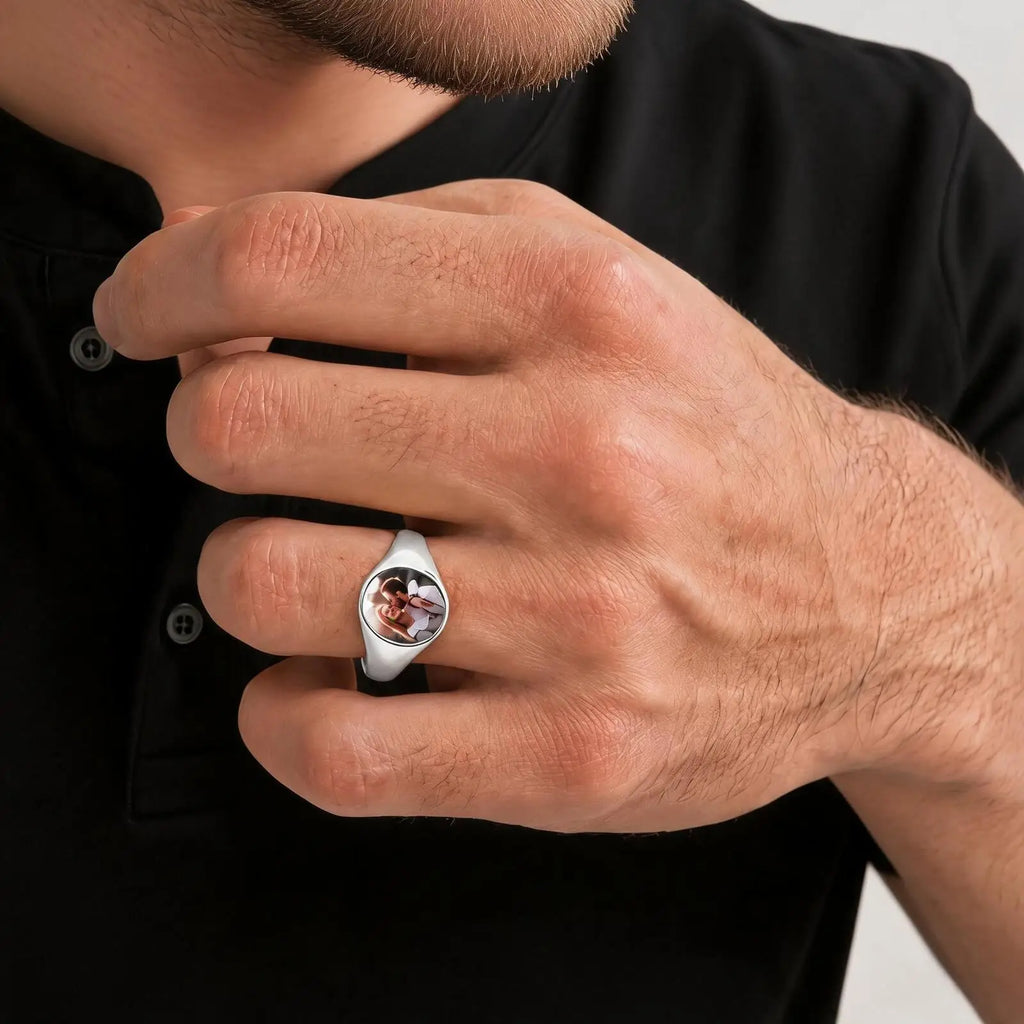 PENDRA Jorvex Photo Custom Ring