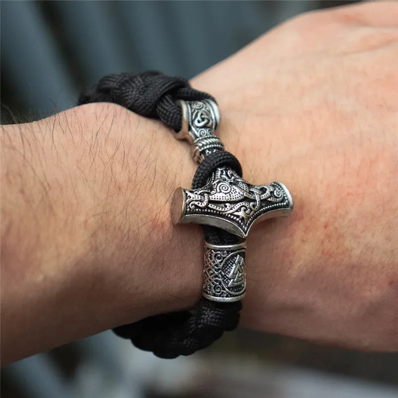 PENDRA Thor Hammer Classic Viking Bracelet