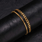PENDRA Cuban Black Bracelet