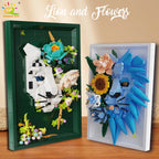 PENDRA Lion Leopard Floral Building Set