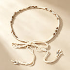 PENDRA Celesia Floral Luxury Waist Chain Belt