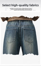 PENDRA Denim Wide Pants