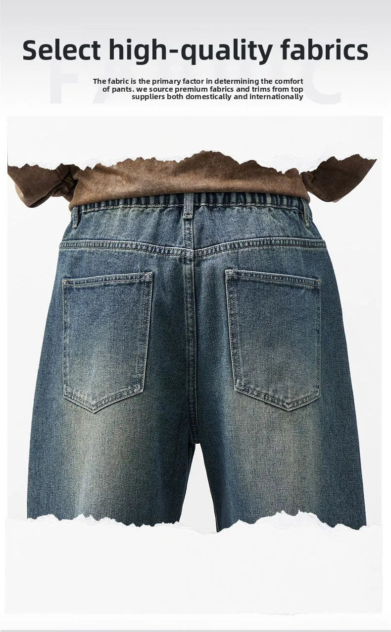 PENDRA Denim Wide Pants