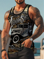 PENDRA Tank Urban Sleeveless Graffiti Printing Tank Top