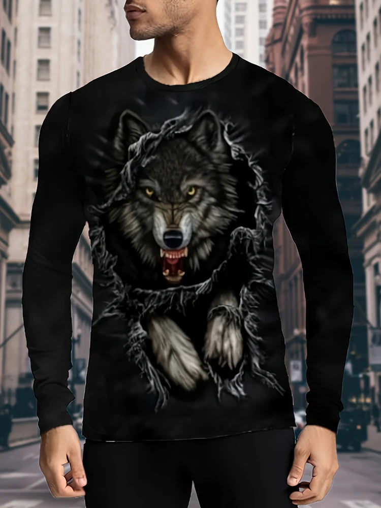 PENDRA Warm Wolf T-Shirt