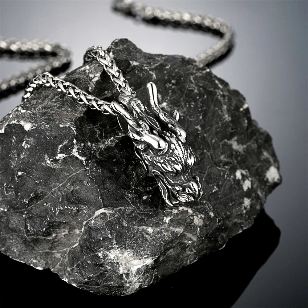 PENDRA Dragon Norse Necklace