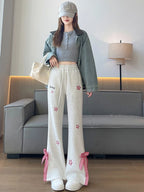 PENDRA Butterfly Knot Waist Micro Pants