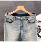 PENDRA Denim Washed Fit Trousers