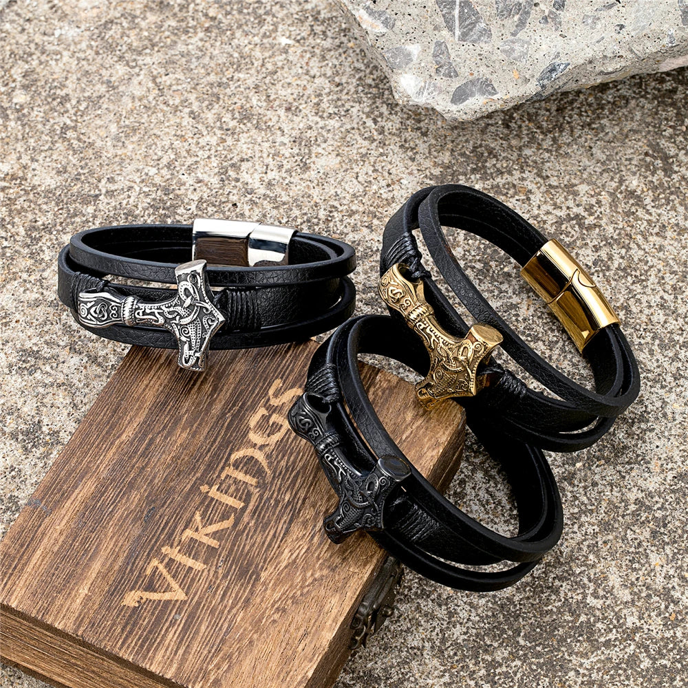 PENDRA Thor Hammer Vintage Bracelet