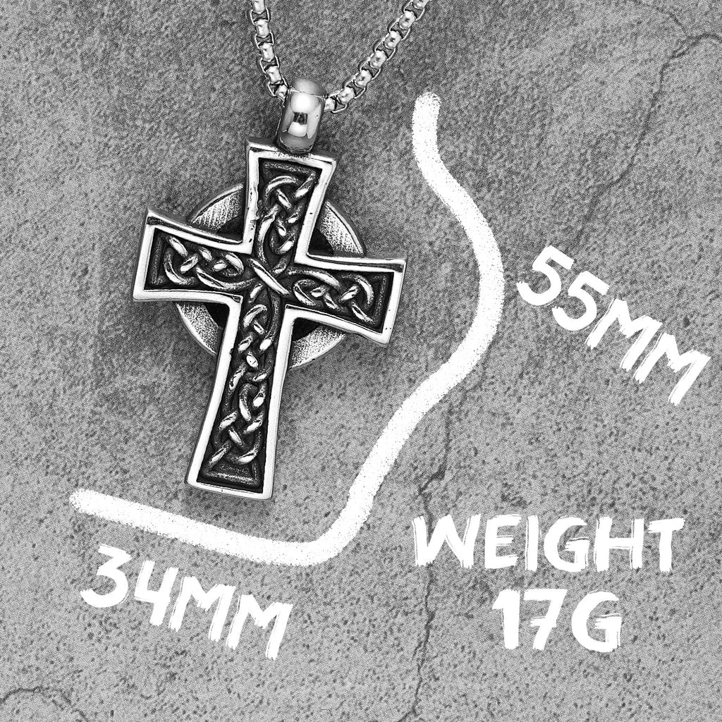 PENDRA Tavvara Cross Charm Necklace