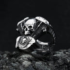PENDRA Motorskull Steampunk Motorcycle Engine Pendant