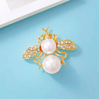 PENDRA Classical Pearl Bee Brooch