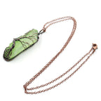 PENDRA Tree Life Crystal Chain Necklace