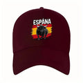 1pc of "ESPANA" Featuring a Spanish Bull, a Printed Baseball Cap That Is Unisex And Appropriate for Any Season